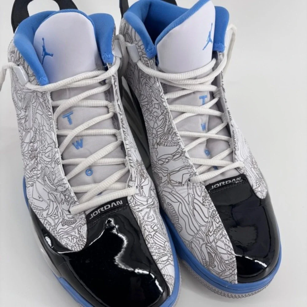 Air Jordan dub zero Basketball Shoes university blue michael jordan mens size 11